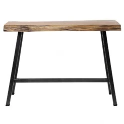 Giga Meubel Bartafel Acaciahout - 46x125x92cm - Tafel Live Edge