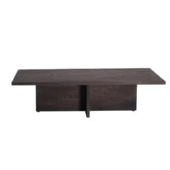 Giga Meubel Salontafel Bruin 140cm - Mangohout - Urban/Chic - Tafel Maddox