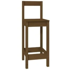 VidaXL 7-delige Barset Massief Grenenhout Honingbruin -VIDAXL Verkoop 1000092771 0103