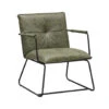 Industriële Fauteuil Hailey Groen Ecoleder - Leder - Groen 2 Industriële Fauteuil Hailey Groen Ecoleder - Leder - Groen -VIDAXL Verkoop 1000093731