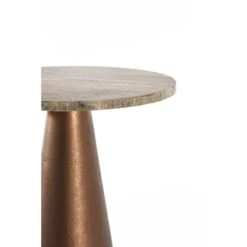 Bijzettafel Ynez - Bruin/Koper - 29x29x43cm -VIDAXL Verkoop 1000098902 0111