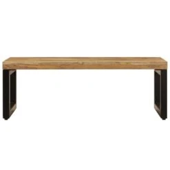 VidaXL Salontafel 100x50x35 Cm Massief Mangohout En Staal 8 VidaXL Salontafel 100x50x35 Cm Massief Mangohout En Staal -VIDAXL Verkoop f55ba61131a543bfa1c2bdee8f6a0bed